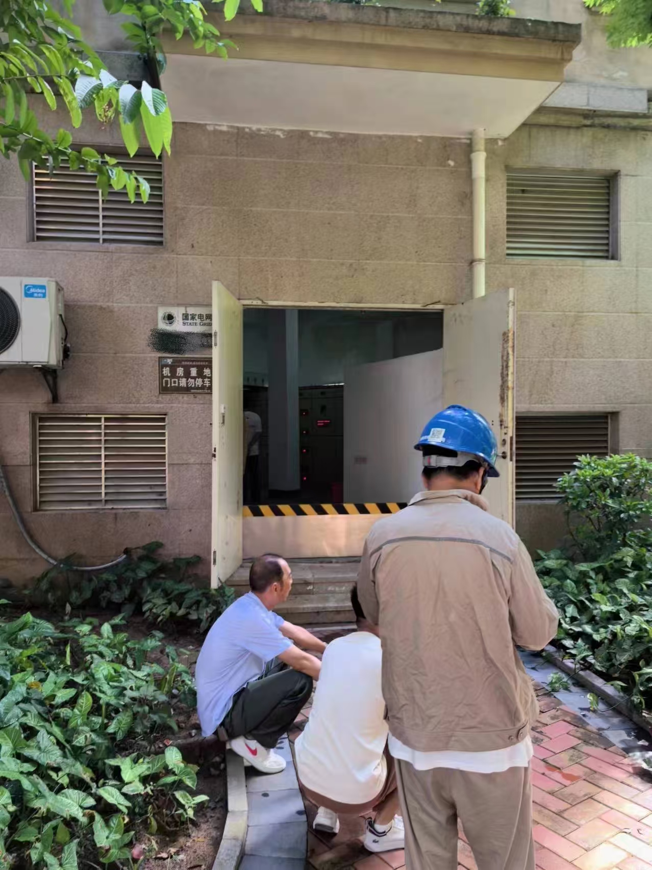 電纜故障檢測(cè)現(xiàn)場(chǎng)