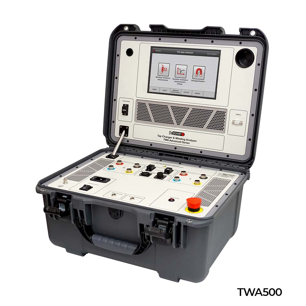 瑞典DV POWER TWA500<a href='http://m.coblite.com.cn/Cpzx/bianyaqiceshiyi/dvpowertrt.html'>三相變壓器</a>有載分接開關(guān)測試儀