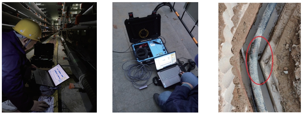 RPD-H 高頻電纜局放測試儀現(xiàn)場